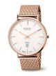 Boccia Titanium Royce 3589-09 Ø 41,6mm Titan Roségoldplattiert