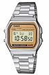 Casio A158WEA-9EF Vintage Iconic Collection Silber-Bronze