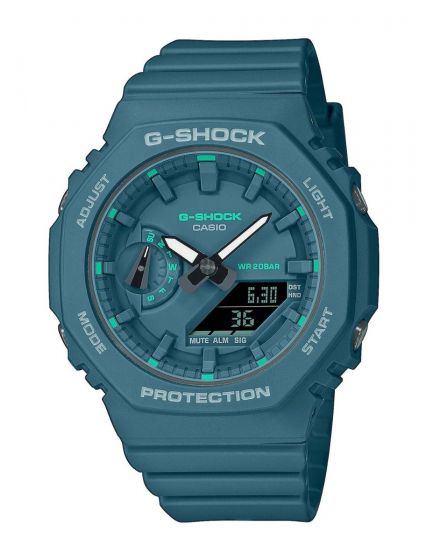 Casio GMA-S2100GA-3AER G-Shock Ana-Digi Damenuhr Petrolfarben