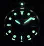 Dugena 4460588 Diver Automatik Herrenuhr Ø 40mm Pepsi Nachtansicht