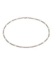 Boccia Titanium 08067-01 Halskette Figaro-Muster 49cm