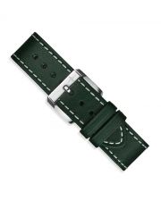 Original-Leder-Uhrband für DAVOSA Newton Pilot 161.530.75 dunkelgrün Teile-Nr.1695867520