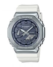 Casio GM-2100WS-7AER G-Shock Herrenuhr Stahlblau / Silber / Weiß