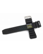 Taucher-Uhrband schwarz für DUGENA Nautica 22mm