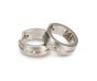 Boccia Titanium Scharnier-Creolen mit Brillanten 0539-09 