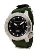 Taucheruhr Momentum Torpedo Steel DV74BS7G mit olivgrünem Nato-Band