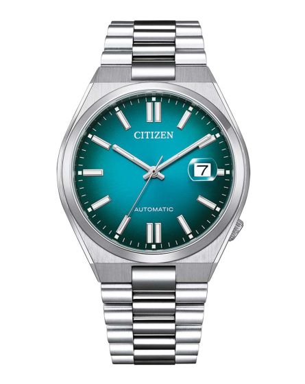 Citizen NJ0150-88X Automatik Herrenuhr Saphirglas Petrol
