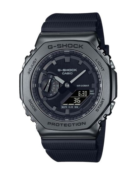 Casio GM-2100BB-1AER G-Shock Herrenuhr schwarz