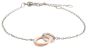 Boccia Titanium 03029-02 Armband aus Rein-Titan,  partiell roségoldplattiert