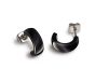 Boccia Titanium Ceramic-Halbcreole 0584-02 schwarz