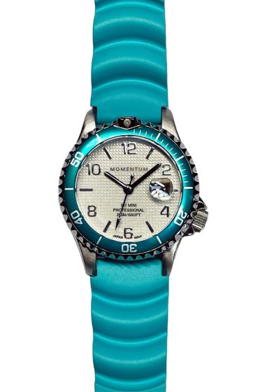 Momentum Damentaucheruhr Mini II Version 2 Aqua Rubber mit Saphirglas