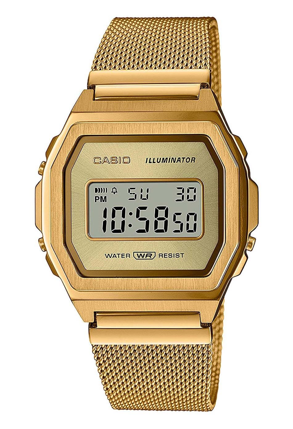 CASIO A1000MG-9EF Armbanduhr Vintage- Casio Uhren günstig im