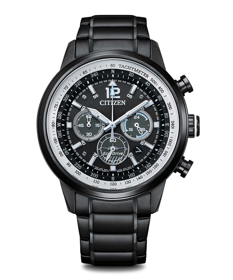 Citizen ECO Drive Solar Herrenchrono CA4475 89E schwarz