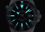 Davosa Argonautic BG 161.528.44 Herrentaucheruhr Automatic Milanaiseband blau Nachtansicht