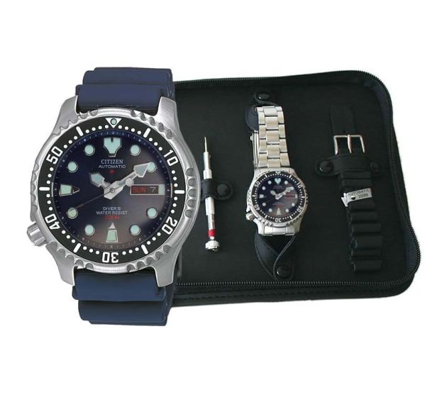Citizen NY0040-17LEM Promaster Automatic Diver Uhren-Set