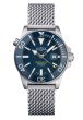 Davosa Argonautic BG 161.528.44 Herrentaucheruhr Automatic Milanaiseband blau