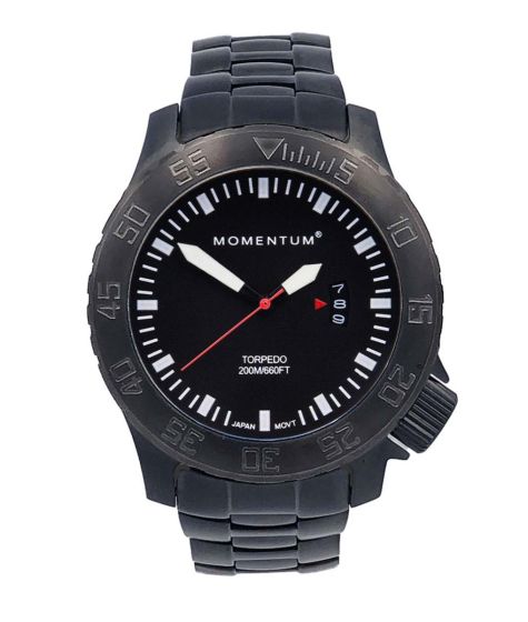 Momentum Herrentaucheruhr BLACK TORPEDO DV76BS0 B-Ware
