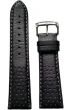 CITIZEN Original-Uhrband Leder gelocht schwarz 23mm Anstoßbreite 59-S52534